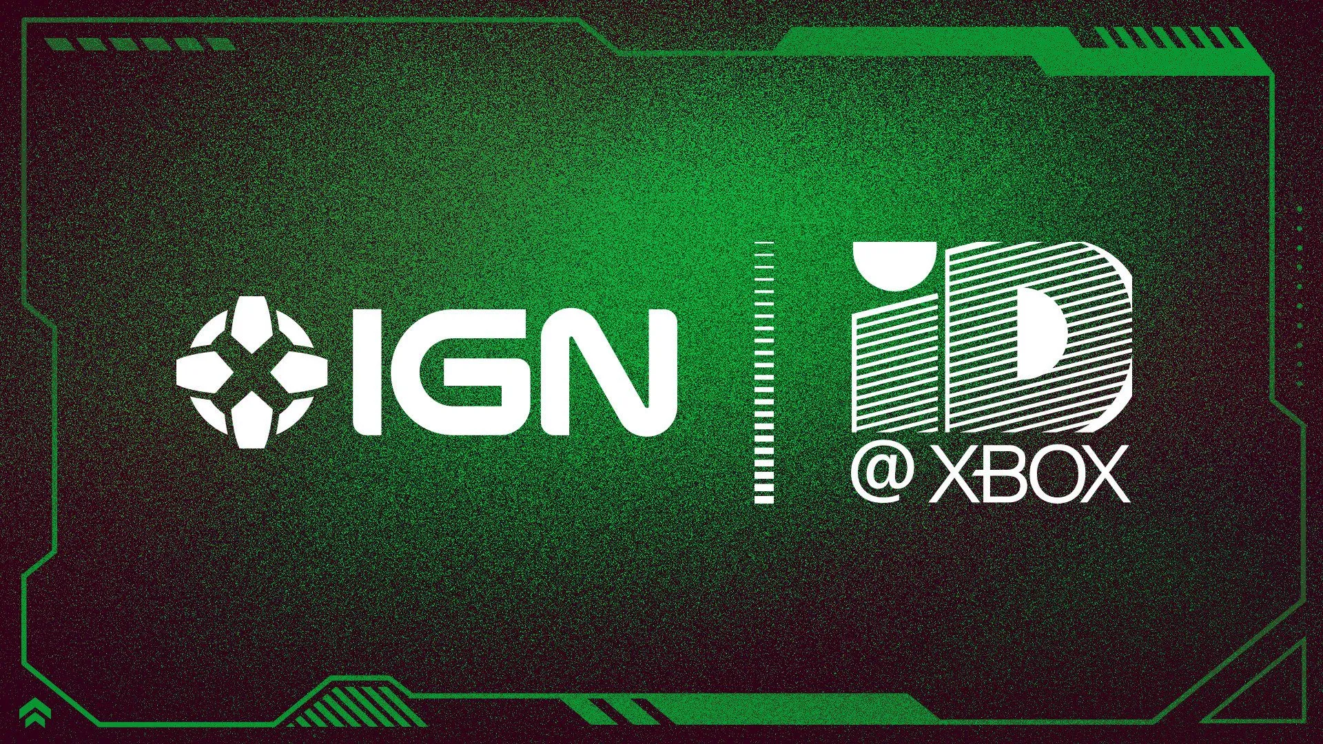 ID@Xbox and IGN Showcase promotional artwork for the October 2026 presentation featuring indie game announcements.